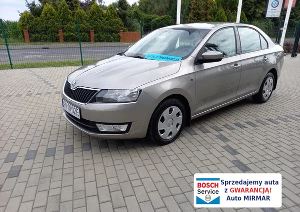 wielkopolskie Skoda RAPID cena 26700 przebieg: 152800, rok produkcji 2012 z Baborów